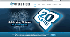 Desktop Screenshot of myersbigel.com